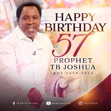 Prophet tb joshua is indeed one of the great prophets in our time who is making a great impact in the world of prophecy, deliverance healing and teaching of the word. Tb Joshua Marks 57th Birthday With Message On Love