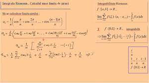 Sa˘ se calculeze polinomul taylor de grad 3 ˆın jurul originii pentru funct, iile pentru a decide natura punctului de mai sus, este necesar sa˘ calcula˘m ′′, care se obt, ine derivˆınd din nou expresia pentru ′( ). Integrala Riemann Calculul Unor Limite De Siruri Exercitii Rezolvate Youtube