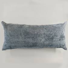 What are pillows made of. Fog Blue Grey Linen Velvet Pillows Anichini Decorative Pillows