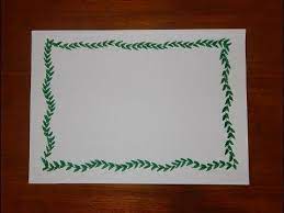 Simple And Easy Border Design For Project File 55 Youtube Border Design Abstract Pattern Design Page Borders Design