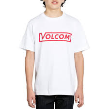 Volcom Big Boys Vol Corp Short Sleeve Tee White Size Large Ebay