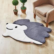 60x90cm Cute Hedgehog Shaped Entrance Door Mats Doormat Carpet Living Room Bedroom Anti Slip Floor Mats Baby Ru Living Room Carpet Baby Rugs Entrance Door Mats