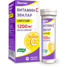Vitamin S Evalar Tabletki Shipuchie 1200mg 10 Kupit V Moskve Po Cene Ot 309 Rublej