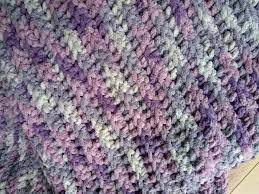 Bernat Blanket Yarn Purple Haze Bernat Blanket Yarn Crochet Throw Blanket Blanket Yarn
