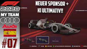 High quality formel 1 gifts and merchandise. Neuer Sponsor Neue Lackierung F1 2020 Myteam Audi Karriere 07 Let S Play F1 2020 Myteam De Youtube