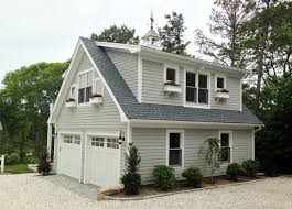Our two car garages are all custom built to pack your detached garage ideas into one unit. Detached Garage With Deck Loft Traditional Garage Boston By Capewide Enterprises Houzz