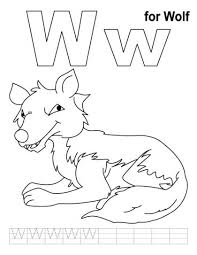 Customize your coloring page by changing the font and text. W For Wolf Coloring Page With Handwriting Practice Download Free W For Wolf Coloring Page Alphabet Coloring Pages Alphabet Coloring Kids Handwriting Practice