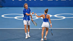 Stefanos tsitsipas/maria sakkari vs cameron norrie/katie boulter(highlights). Vakoz9dyagmlfm