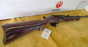 ruger 10 22 purple laminated stock