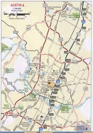 Map of texas cities and roads. Austin Tx Roads Map Highway Map Austin City And Surrounding Area