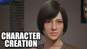 Monster Hunter World Character Creation Male And Female Customization Youtube