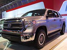 Standard equipment on the 2020 toyota tundra trd pro includes an integrated trailer brake controller; Toyota Tundra Wikipedia