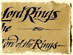 Calligraphy fonts have many uses and are best paired with a simple body font for balanc e. The Touch Of The Hand Crafting The Lord Of The Rings Logo Drafts Girvin Strategic Branding Design