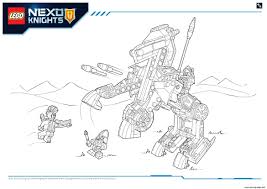 Lego nexo knights coloring pages is a selection of drawings based on an exciting computer game and an animated series about lego. Lego Nexo Knights Products 6 Coloring Pages Printable