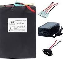 BtrPower Ebike Battery 72V 25AH LiFePO4 Battery Pack with 5A Charger 80A BMS