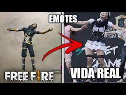 Muchos jugadores se confunden a la hora de equipar los emotes, ya que puede resultar un poco confuso, sobre todo para los más nuevos. Bailes De Free Fire Emotes En La Vida Real Todos Los Emotes De Free Fire Youtube
