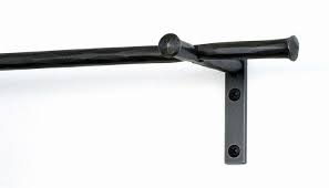 Iron curtain rods come in a large variety of colours such as: Black Wrought Iron Curtain Rods Ikuzo Curtain Iron Curtain Rods Curtain Rods Wrought Iron