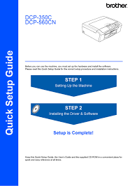 A software update file used to enhance or correct functions with controlcenter3. Brother Dcp 350c Quick Setup Manual Pdf Download Manualslib