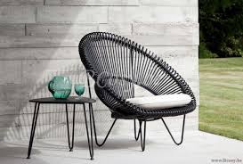 Vincent Sheppard Roy Zwart Roy Cocoon Tuinzetel Warm Gegalvaniseerd En Zwart Gepoederlakt Stalen Onderstel Zwart Aluminium Fra Terrasstoelen Fauteuil Staal