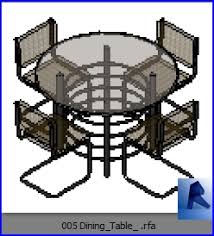Below you will find dining table with chairs revit bim content. Revit Families Dining Table Model 2 Rfa 32 Table And Chairs 5 Architecture Engineering And Construction