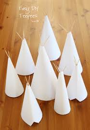 To spell my pup's name on the outside of teepee, i cut triangles out of colored construction. Diy Teepee Kids Craft And Centerpiece Paging Supermom