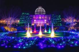 Walk Through One Million Holiday Lights At The Lewis Ginter Gardenfest Of Lights In Virginia Day Trips In Virginia Day Trips Holiday Lights