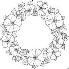 Ausmalbild blumenkranz blumen ausmalbilder blumenkranz ausmalen from www.pinterest.com. Blumenkranz Ausmalbild Malvorlage Blumen Flower Drawing Flower Coloring Pages Embroidery Patterns