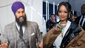 Check spelling or type a new query. Jagmeet Singh Slid Into Rihanna S Dms After She Followed Him On Instagram Huffpost Canada Life