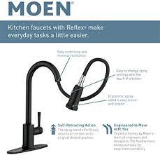 The moen duralast replacement cartridge is not interchangeable with the kerox cartridge model 4000. Moen 7594srs Arbor One Handle Pulldown Kitchen Faucet Featuring Power Boost And Reflex Spot Resist Stainless Buy Online At Best Price In Uae Amazon Ae