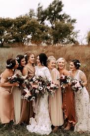 Colorful wedding dresses come in a wide range of different hues from soft blushes to pastel blues to deep emeralds. 83 Trendy Mismatched Bridesmaid Dresses Ideas Weddingomania