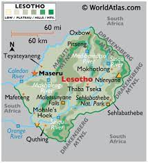 Lesotho from mapcarta, the open map. Lesotho Maps Facts World Atlas