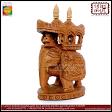 Wooden handcrafted elephant ambari from Haryana