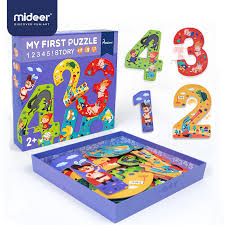 Be careful not to end up with a dead end that will stop you from finishing the puzzle but there's always the option to undo your moves or start from scratch. Mideer Number Puzzles Educational Toys 2 4y Digital Thick Paper Cognition Creative Puzzle Toys For Children Puzzles Aliexpress