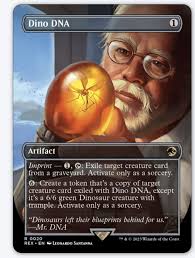 As a plus, here's all the creatures that've retroactively been given the  "Dinosaur" creature type