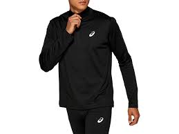 Customize and personalise your desktop, mobile phone and tablet with these free wallpapers! Men S Silver Ls 1 2 Zip Winter Top Performance Black Long Sleeve Shirts Asics