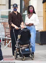 Joshua Jackson Carries Daughter On His Shoulders During Lunch Date With Wife Jodie Turner Smith Latest Celebrity News