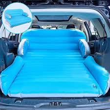 Amazon Com Qdh Suv Air Mattress Car Inflatable Mattress Upgraded Thickened Camping Air Mattress Por Air Mattress Camping Inflatable Mattress Car Air Mattress