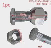 1pc Forklift Wheel Hub Screws Tire Rim Screws Stud And Female for HELI 1-3T