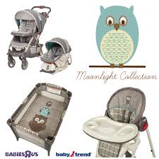 Like Owls You Ll Love The New Babies R Us Exclusive Baby Trend Moonlight Collection High Chair Playard Strol New Baby Products Baby Trend Baby Necessities