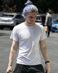 I Love Evan With Blue Hair Evan Peters American Horror Story American Horror