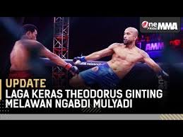 Ginting at one pride mma fight night 38 on tapology. Darah Mengucur Pertarungan Keras Theodorus Ginting Vs Ngabdi Mulyadi One Pride Mma Tvone