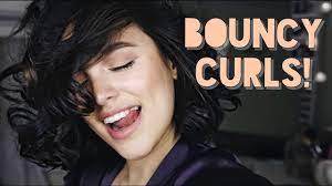 Leave in conditioner/ setting lotion Bouncy Curls For Short Hair Youtube