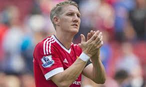 Midfield star was left in blood but was excellent in the final Bastian Schweinsteiger I Always Wanted To Play For Manchester United Football Sport Express Co Uk