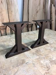 Steel Bench Base Ohiowoodlands Metal Table Legs Metal Table Diy Table Legs Wood Table Legs