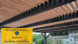 Les lames sont un profilé aluminium extrudé découpé à la bonne longueur en fonction des dimensions de votre structure porteuse. Ma Pergola Bioclimatique Ep N 10 Installation Des Sam Kit Et Des Lames Orientables Youtube