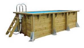 Foncez en magasin et profitez de l'été dès maintenant !. Piscine Rectangulaire Bois Au Meilleur Prix Leroy Merlin