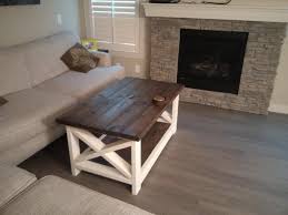 After drying, wipe off the excess stain with a damp towel. Original X Coffee Table Forest Trek Woodwork