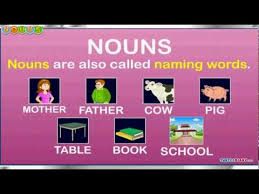 Image result for CHARTS TO TEACH NOUN TO CLASS1