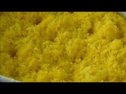 Tambah susu sejat (susu) dengan 1 boleh jagung manis lebih awal. Pulut Kuning Kukus Steamed Glutinous Rice Youtube