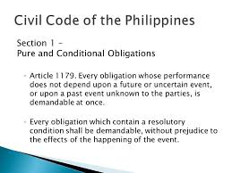 Pure and conditional 3 obligation. Different Kinds Of Obligations Ppt Video Online Download
